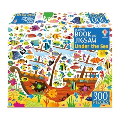 Afbeelding van Usborne Book and Jigsaw Under the Sea