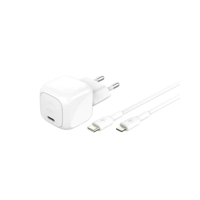 Afbeelding van BELKIN 30W USB PD Wall Charger with PPS WHT w/1m C LTG