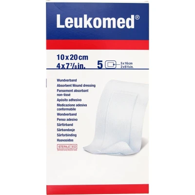 Afbeelding van Leukomed 10.0 x 20 cm steriel 5 stuks