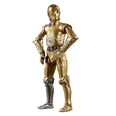 Afbeelding van Hasbro Star Wars The Black Series Archive C 3PO Toy 6 inch schaal Wars: een nieuwe hoop actie figuur, speelgoed kinderen van 4 jaar en ouder Multicolor One Size F4369