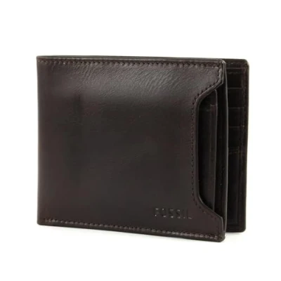 Afbeelding van Fossil 2IN1 SET Visitekaarthouder, Heren, Maat: One Size, Dark brown