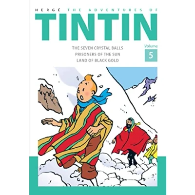 Afbeelding van the Adventures of Tintin Omnibus Volume 5: Seven Crystal Balls, Prisoners Sun, and Black Gold