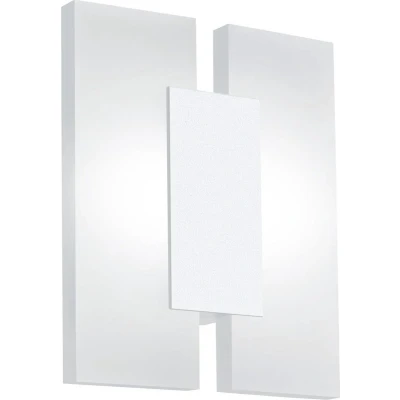 Afbeelding van EGLO Metrass 2   Wand/Plafondlamp   2 Lichts   Wit   Gesatineerd