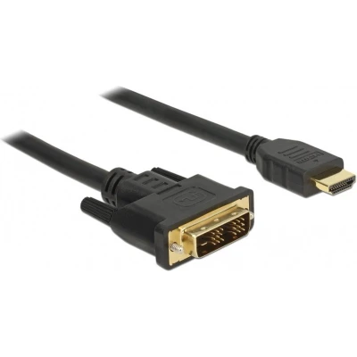 Afbeelding van DVI naar HDMI kabel Goobay 2 meter (DVI D, Single Link, 100% koper, Verguld)