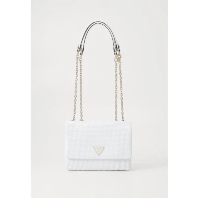 Afbeelding van Guess Phaedra FLAP Schoudertas, Dames, Maat: One Size, White