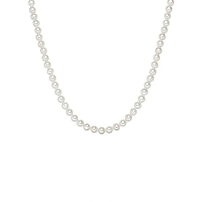 Afbeelding van Valero Pearls Kette SÜSSWASSERZUCHTPERLEN Ketting, Dames, Maat: One Size, Weiß (weiss)