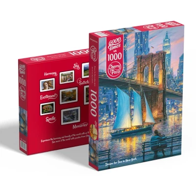 Afbeelding van Dream for Two in New York Puzzel 1000 Stukjes