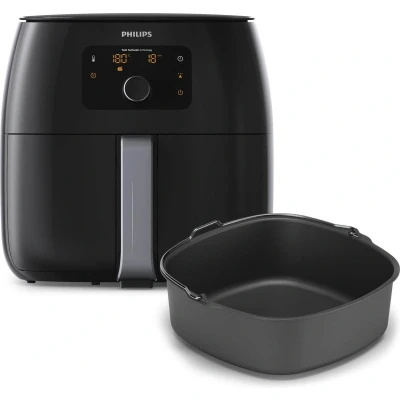 Afbeelding van Philips Airfryer XXL Premium HD9653/90 Hetelucht friteuse met bakvorm
