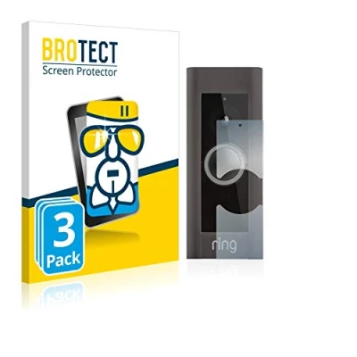 Afbeelding van BROTECT Glas Screen Protector voor Ring Video Doorbell Pro (3 Stuks) Schermbeschermer [9H Hardheid, Beschermglas Folie niet Gehard Glas]