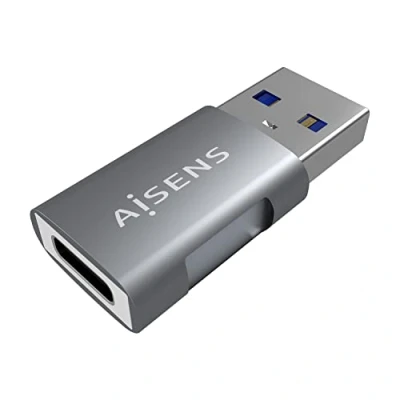 Afbeelding van AISENS A108 0655 Mini USB 3.2 Gen2 10G 3A type C/H A/M, grijs