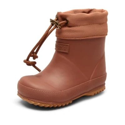 Afbeelding van Bisgaard Thermo BABY Regenlaarzen voor kinderen, Maat: 28, Old rose Natuurrubber