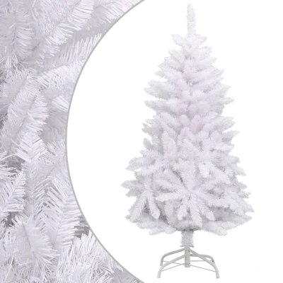 Afbeelding van VidaXL Kunstkerstboom met scharnieren en standaard 150 cm wit