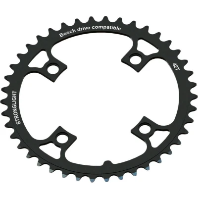 Afbeelding van STRONGLIGHT E Bike Kettingblad Bosch Gen1/3, Brose, zwart Uitvoering 42T