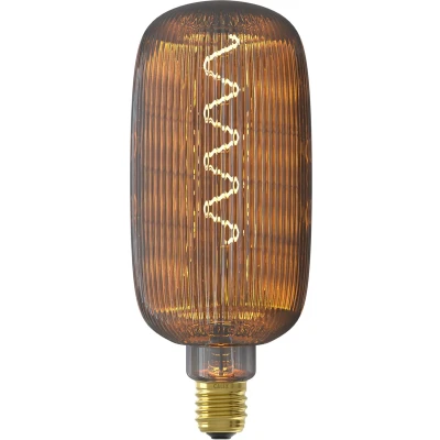 Afbeelding van Calex Pulse Lyon LED Lamp E27 Filament Lichtbron Warm Wit Licht Rookglas