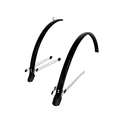 Afbeelding van SKS Spatbordenset voor pendelaars, zwart, 60mm/26