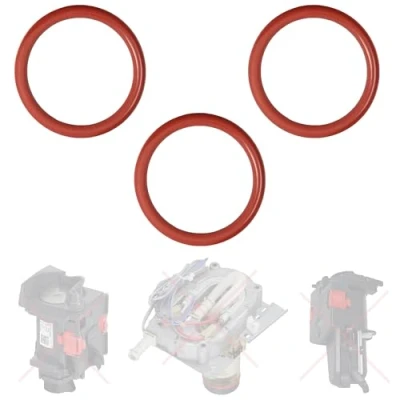 Afbeelding van Afdichting, O ringen, compatibel met Delonghi EABI EAM ECA ECAM ESAM EPAM ETAM AEG Philips voor de zeteenheid, zetgroep, drukzuiger, plunjer en thermoblock, verwarming, door Snapworld Kaffee D06 (3x)
