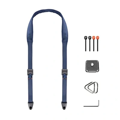Afbeelding van PGYTECH Camera Schouderriem Sling Riemen voor Fotografen Verstelbare Quick Release Gespen DSLR SLR Nekband (Donkerblauw)