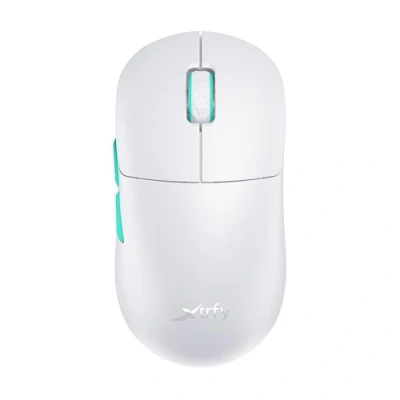 Afbeelding van Xtrfy M8 Wireless, draadloze ultralichte gamingmuis, geoptimaliseerd voor e sports, 2,4 GHz radio, ultra lage voorkant hogere precisie, oplaadbaar, Wit