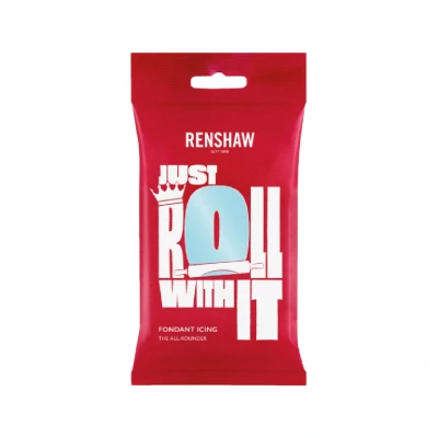 Afbeelding van Renshaw Rolfondant Eenden Ei Blauw 250g