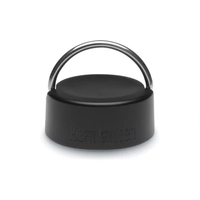 Afbeelding van Klean Kanteen Wijde Dop Loop Cap Zwart