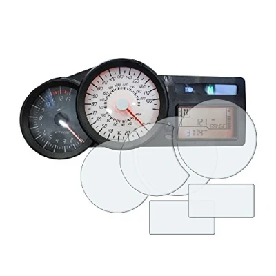 Afbeelding van K1200S/K1300S 2009+ Dashboard Screen Protectors: 2 x Ultra Clear