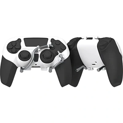 Afbeelding van EXknight Leverback FPS Mechanisch Paddles, Back Buttons Gaming Paddles voor PS5 Controller (Wit)