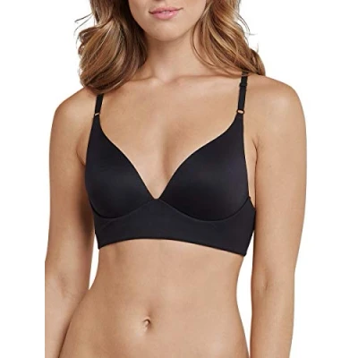 Afbeelding van SCHIESSER Invisible Soft dames Lounge BH voorgevormd met beugel zwart Maat: 70C