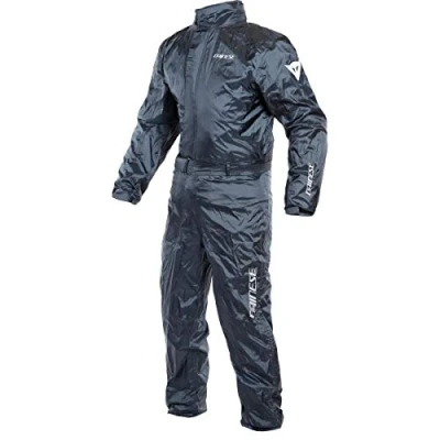 Afbeelding van Dainese Regenpak, motorfiets lichtgewicht, verpakbaar, waterdicht pak met reflecterende inzetstukken