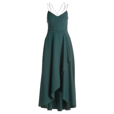 Afbeelding van Vera Mont MIT Volant Maxijurk, Dames, Maat: 32, Dusty slate