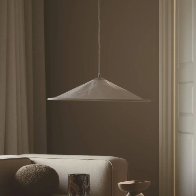 Afbeelding van DFTP by Nordlux Hanglamp Hill 55, Ø 55 cm, Tyvek, wit