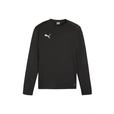 Afbeelding van Puma GOAL Training Longsleeve, Heren, Maat: Small, Schwarzweissgrau
