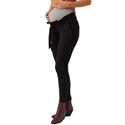 Afbeelding van VERO MODA MATERNITY loose fit broek VMMEVA zwart