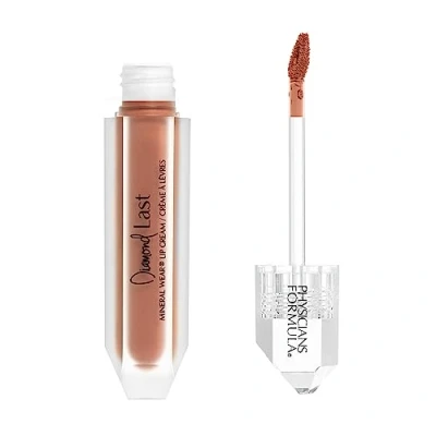 Afbeelding van Physicians Formula Mineral Wear Diamond Last, Ultra Creamy Liquid Lip Color, Rijk Gepigmenteerde, Voedende en Langhoudende Formule, Topaz Taupe tint