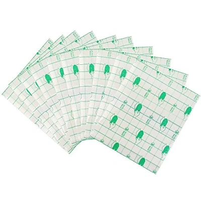 Afbeelding van 20 Stück Wasserdichte transparant Filmrolle 15cmX15cm Klebeband Medizinische Wundauflage Fixierer Gips Stretch Fixierband Tattoo Nazorg Bandage Antiallergische Selbstpaste