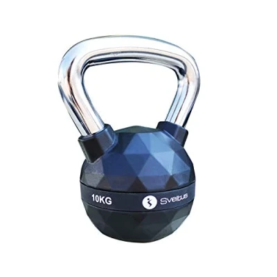 Afbeelding van sveltus Kettlebell Diamond Black 6 24 kg krachttraining circuittraining (10)