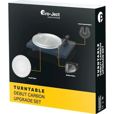 Afbeelding van Pro Ject Debut Upgrade Set Zwart