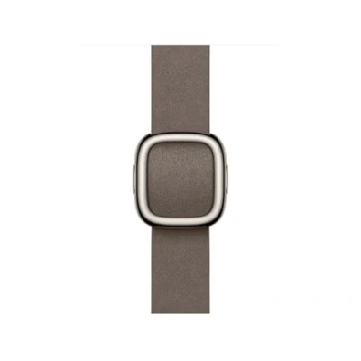 Afbeelding van Apple Watch Strap 42mm Dark Taupe Modern Buckle M (145 165mm)