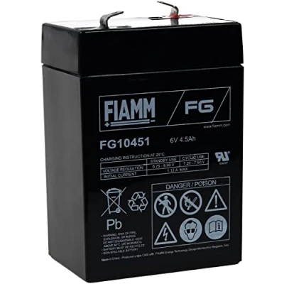 Afbeelding van Fiamm loodaccu FG10451, 6V,