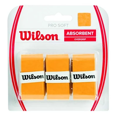 Afbeelding van Overgrip Wilson Pro Soft Gold (3 delig)