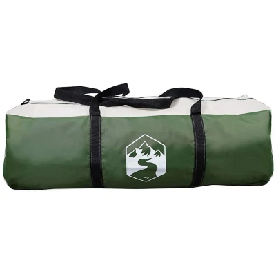 Afbeelding van vidaXL Familie Tent Tipi Groen 6 Persoons Waterdicht