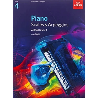 Afbeelding van Piano Scales &amp; Arpeggios, ABRSM Grade 4: from 2021