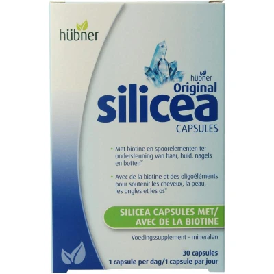 Afbeelding van Hubner Original silicea capsules met biotine 30