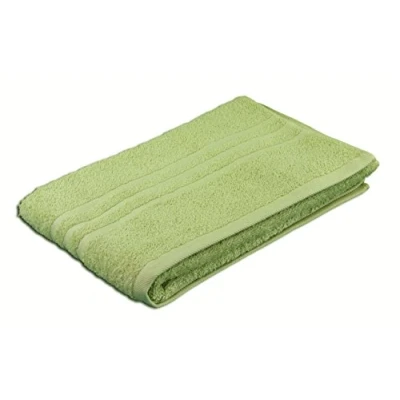 Afbeelding van Gözze Elegante badhanddoek, Sylt, 100% katoen, dichte basisstof (440 g/m²), 100 x 150 cm limoen
