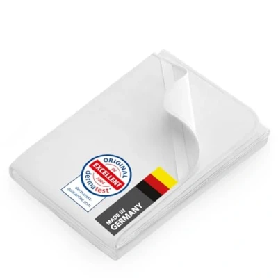 Afbeelding van Dreamzie Fleece Matrasbeschermer 80x200 100% katoen elastische hoeken Made in Germany
