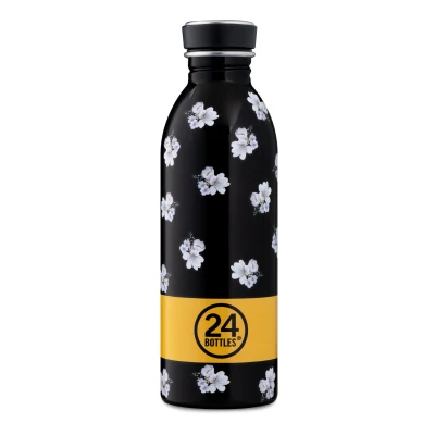 Afbeelding van 24Bottles Waterfles Floral Collection Bloom Box 6,5x6,5x21cm 500ml