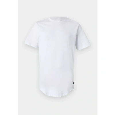 Afbeelding van Jack &amp; Jones Jjenoa SS CREW NECK NOOS Tshirt basic, Heren, Maat: XS, White