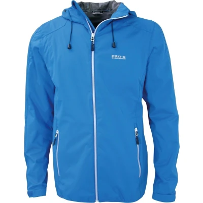 Afbeelding van Pro X Elements Opbergbare regenjas voor heren Donovan Briljant blauw maat S