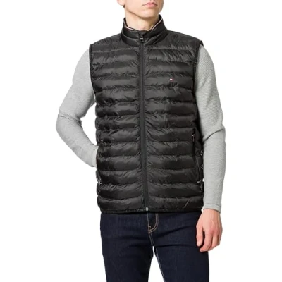 Afbeelding van Tommy Hilfiger Packable Recycled Bodywarmer, Heren, Maat: XS, Black