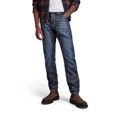 Afbeelding van G Star Triple A Regular Straight leg jeans, Heren, Maat: 30x30, Kir denim/worn in pacific