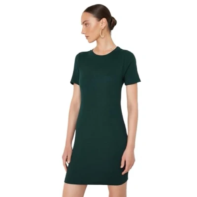 Afbeelding van Trendyol TWOSS19AD0053 Volwassenen Vrouwen Single pack Smaragdgroen M